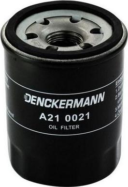 Denckermann A210021 - Масляный фильтр autodnr.net