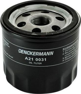 Denckermann A210031 - Масляный фильтр avtokuzovplus.com.ua