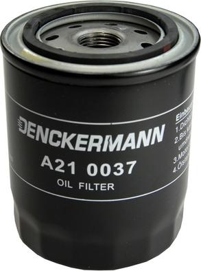 Denckermann A210037 - Фільтр масляний двигуна NISSAN PRIMERA 90-02. ALMERA 95-00 вир-во DENCKERMANN autocars.com.ua