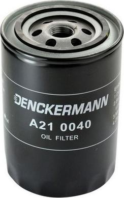 Denckermann A210040 - Масляний фільтр autocars.com.ua