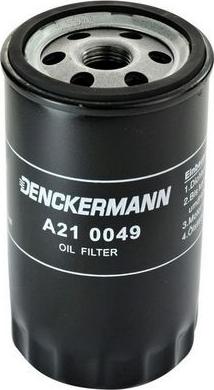 Denckermann A210049 - Фільтр масляний Audi 80 1.9TDi МОТ. 90HP 8-91- autocars.com.ua