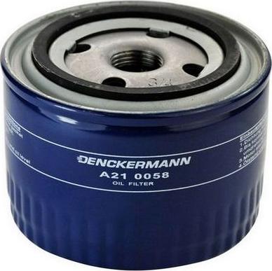 Denckermann A210058 - Фільтр мастильний двигуна ВАЗ 2101-2107. 2108-09 низкий 70мм вир-во DENCKERMANN autocars.com.ua
