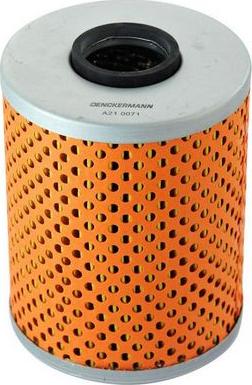 Denckermann A210071 - Масляний фільтр autocars.com.ua