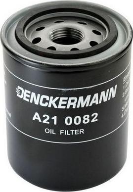 Denckermann A210082 - Фільтр масляний двигуна NISSAN PRIMERA 1.6I 16V 90-. ALMERA вир-во DENCKERMANN autocars.com.ua