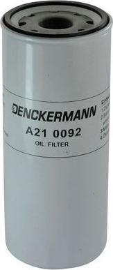 Denckermann A210092 - Масляный фильтр autodnr.net