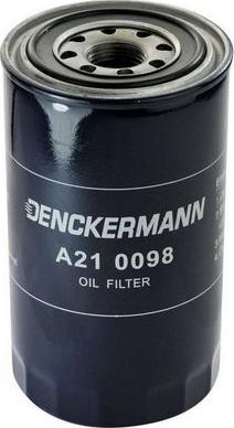 Denckermann A210098 - Масляний фільтр autocars.com.ua