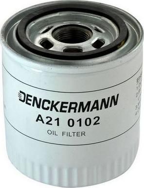 Denckermann A210102 - Масляний фільтр autocars.com.ua