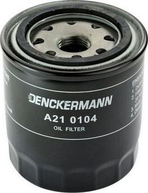 Denckermann A210104 - Масляный фильтр avtokuzovplus.com.ua