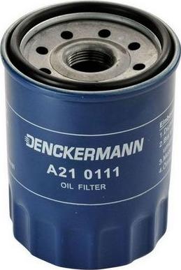 Denckermann A210111 - Масляный фильтр avtokuzovplus.com.ua