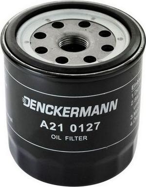 Denckermann A210127 - Фільтр масла Isuzu Campo 2.5D.Trooper 2.8TD autocars.com.ua