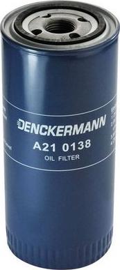 Denckermann A210138 - Масляний фільтр autocars.com.ua