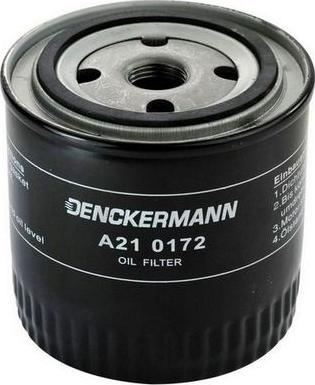 Denckermann A210172 - Масляний фільтр autocars.com.ua