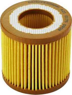 Denckermann A210175 - Масляний фільтр autocars.com.ua