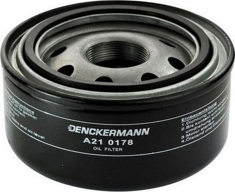 Denckermann A210178 - Фільтр масляний VW LT 2.8 TDI -06 вир-во DENCKERMANN autocars.com.ua