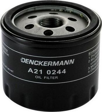 Denckermann A210244 - Масляний фільтр autocars.com.ua