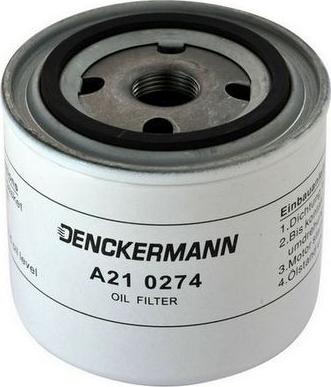 Denckermann A210274 - Фільтр масла Vovlo 340.440.460.480 autocars.com.ua