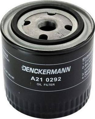 Denckermann A210292 - Масляний фільтр autocars.com.ua