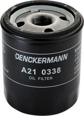 Denckermann A210338 - Масляный фильтр avtokuzovplus.com.ua