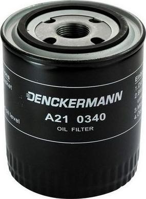 Denckermann A210340 - Масляний фільтр autocars.com.ua