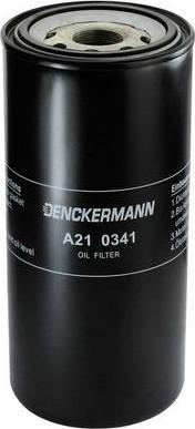 Denckermann A210341 - Масляний фільтр autocars.com.ua