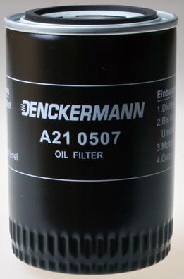 Denckermann A210507 - Масляний фільтр autocars.com.ua