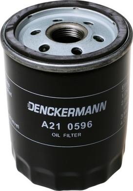 Denckermann A210596 - Масляний фільтр autocars.com.ua
