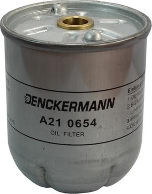 Denckermann A210654 - Масляный фильтр autodnr.net