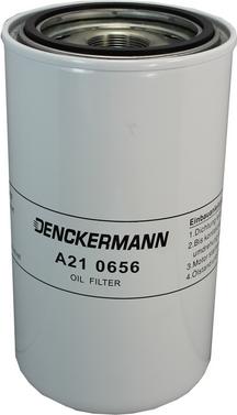 Denckermann A210656 - Масляний фільтр autocars.com.ua