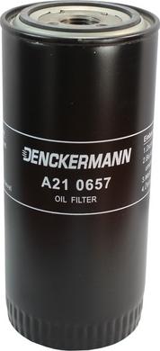 Denckermann A210657 - Масляний фільтр autocars.com.ua
