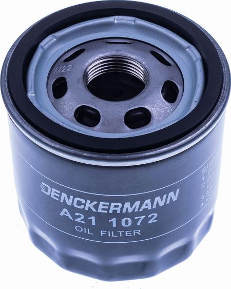 Denckermann A211072 - Масляний фільтр autocars.com.ua
