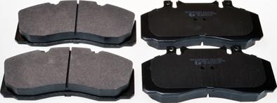 Denckermann B111041 - Гальмівні колодки, дискові гальма autocars.com.ua