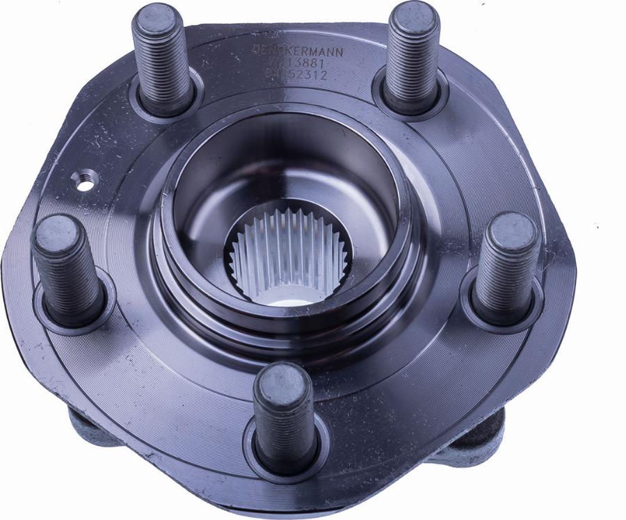 Denckermann W413881 - Комплект підшипника маточини колеса autocars.com.ua