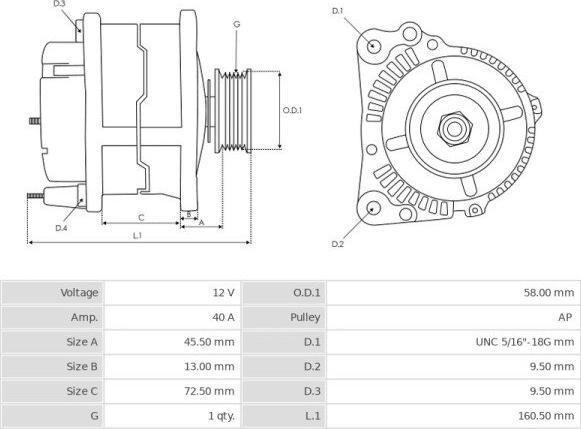 Denso 0210008420 - Генератор autodnr.net