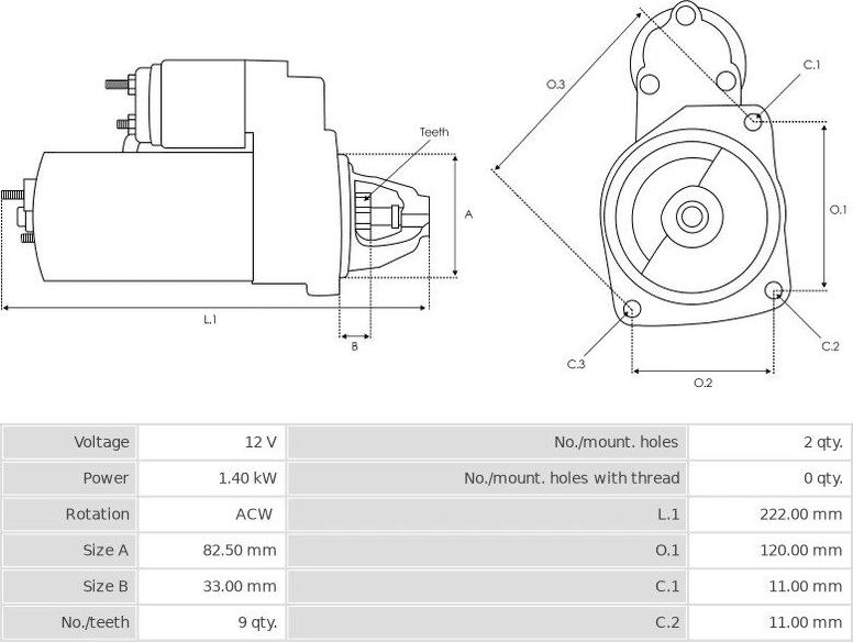 Denso 4280002291 - Стартер autodnr.net