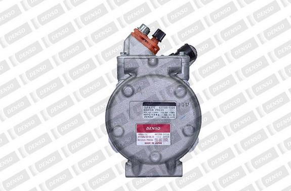 Denso 437100-5100 - Компрессор кондиционера avtokuzovplus.com.ua