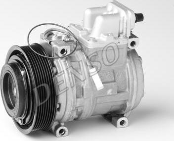 Denso 437100-5930 - Компрессор кондиционера avtokuzovplus.com.ua