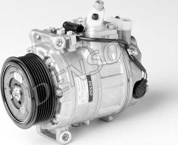 Denso 437100-6410 - Компрессор кондиционера avtokuzovplus.com.ua