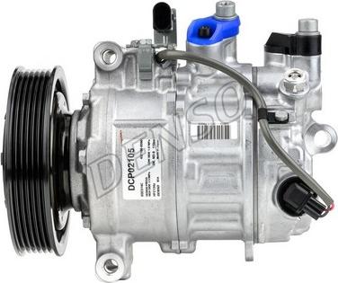 Denso 437100-8590 - Компресор, кондиціонер autocars.com.ua