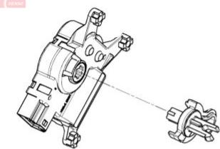 Denso DAT23012 - Елементи управління, кондиціонер autocars.com.ua