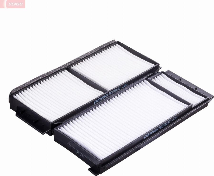 Denso DCF563P - Фільтр, повітря у внутрішній простір autocars.com.ua