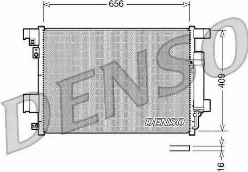 TEMPEST TP.15940029 - Конденсатор, кондиціонер autocars.com.ua