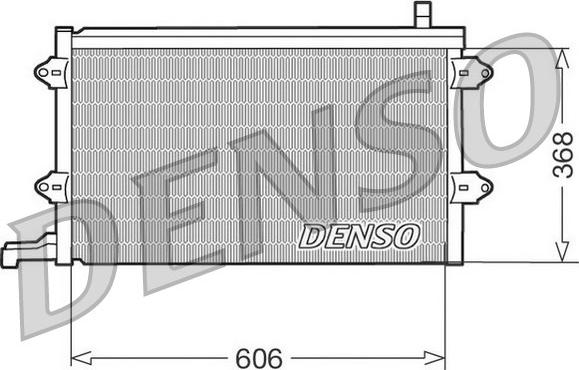 Denso dcn32003 - Конденсатор кондиционера autodnr.net