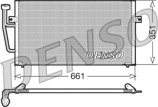 Denso DCN33008 - Конденсатор кондиционера autodnr.net
