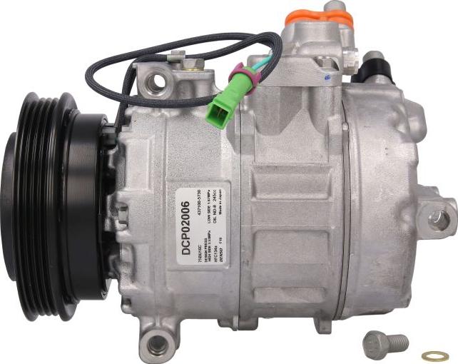 Denso DCP02006 - Компресор, кондиціонер autocars.com.ua