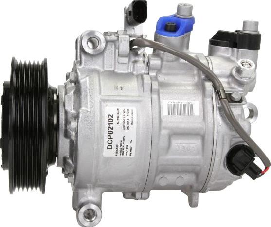 Denso DCP02102 - Компресор, кондиціонер autocars.com.ua