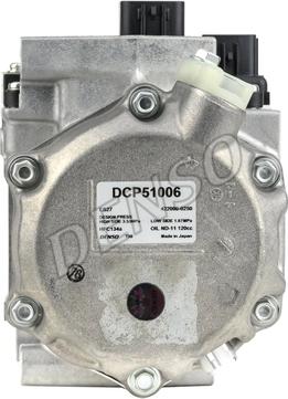 Denso DCP51006 - Компресор, кондиціонер autocars.com.ua