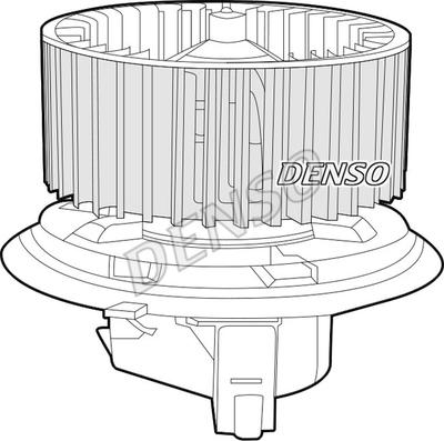 Denso DEA01002 - Вентилятор салону autocars.com.ua