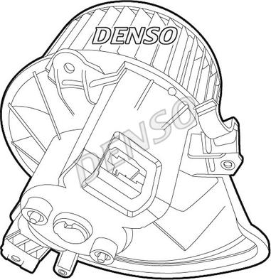 Denso DEA01210 - Вентилятор салону autocars.com.ua