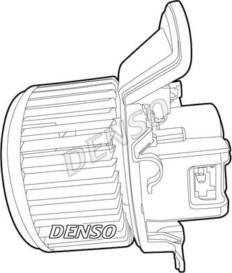 Denso DEA01211 - Вентилятор салону autocars.com.ua
