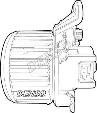 Denso DEA01212 - Вентилятор салону autocars.com.ua